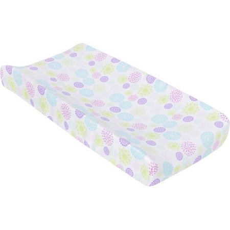 MIRACLEWARE MiracleWare 7842 Colorful Bursts Muslin Changing Pad Cover 7842